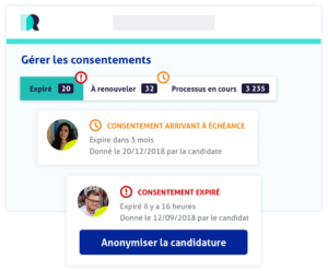 rgpd gestion du consentement candidat recrutement