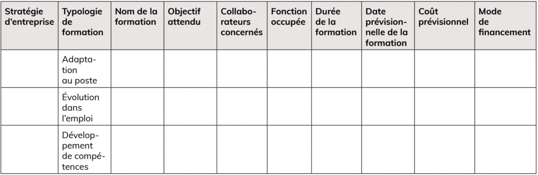 Comment Définir Et Budgétiser Son Plan De Développement Des Compétences