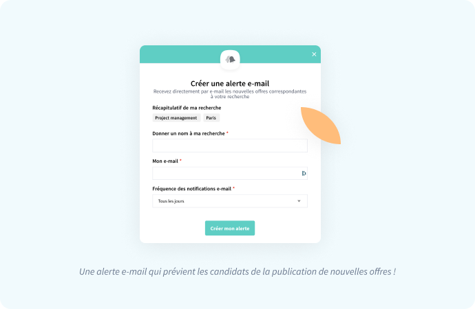 Créer une alerte e-mail