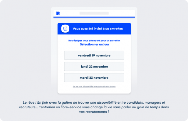 Ne plus perdre de temps dans la planification des entretiens avec les candidats
