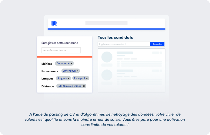 Matching des CV reçus avec des scores